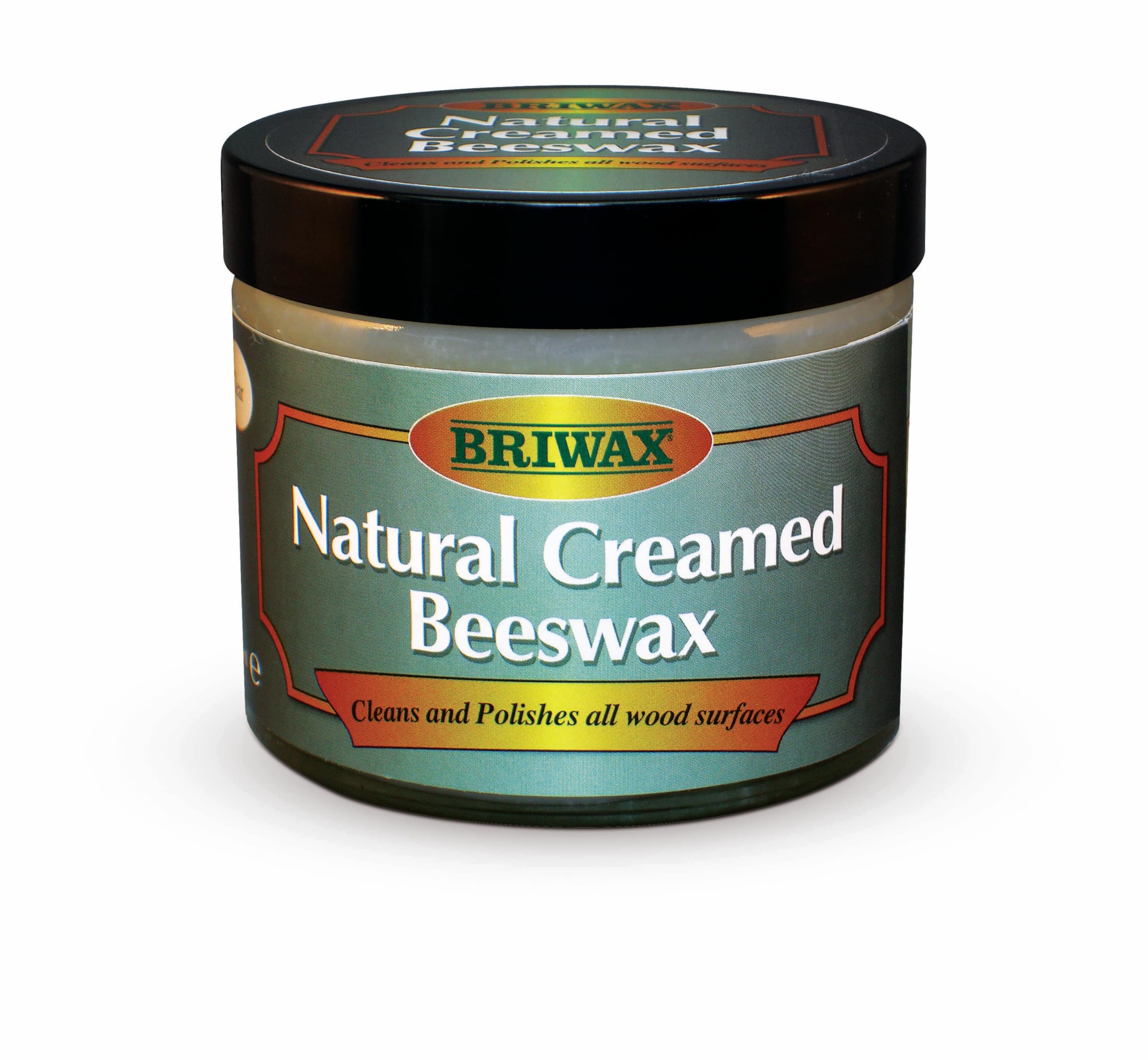 Briwax Bw1901000053 Natural Creamed Beeswax Clear 250Ml 5015277198324