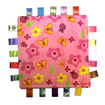 Taggies Little Taggies Blanket, Pink 