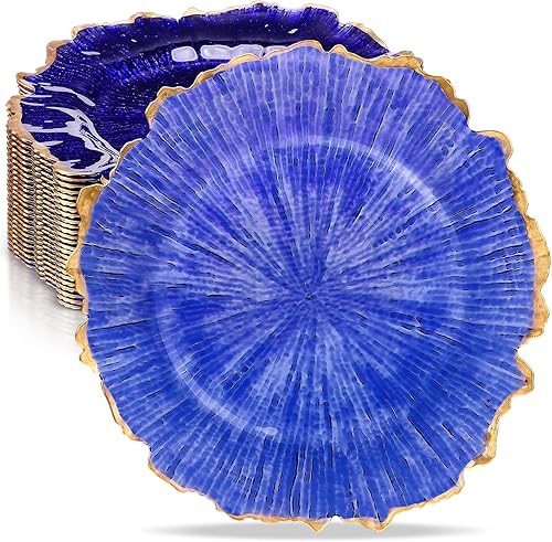 Didaey Paquete de 25 platos de carga de 13 pulgadas de plástico a granel, platos redondos decorativos para el hogar, cocina, vacaciones, boda, disponible en Yaxa Venezuela