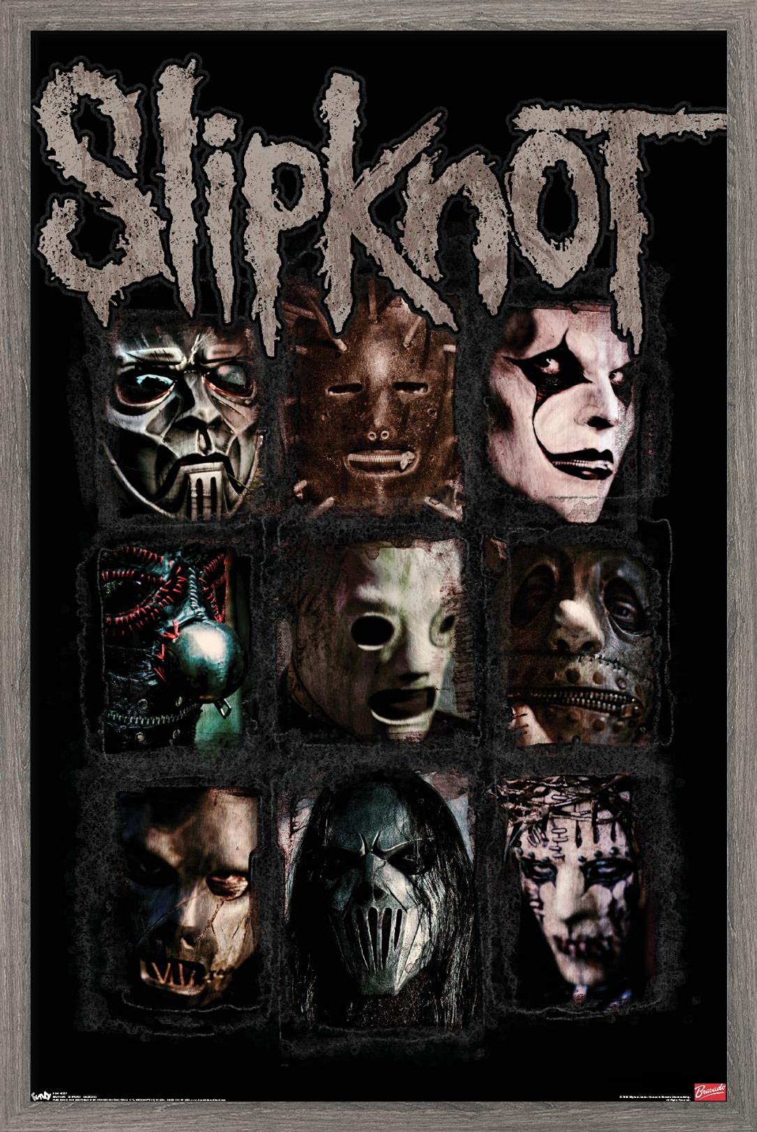 Amazon.com: Trends International Slipknot - Masks 08 Wall Poster