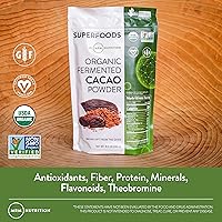 Vista 3 de Polvo de cacao orgánico fermentado.