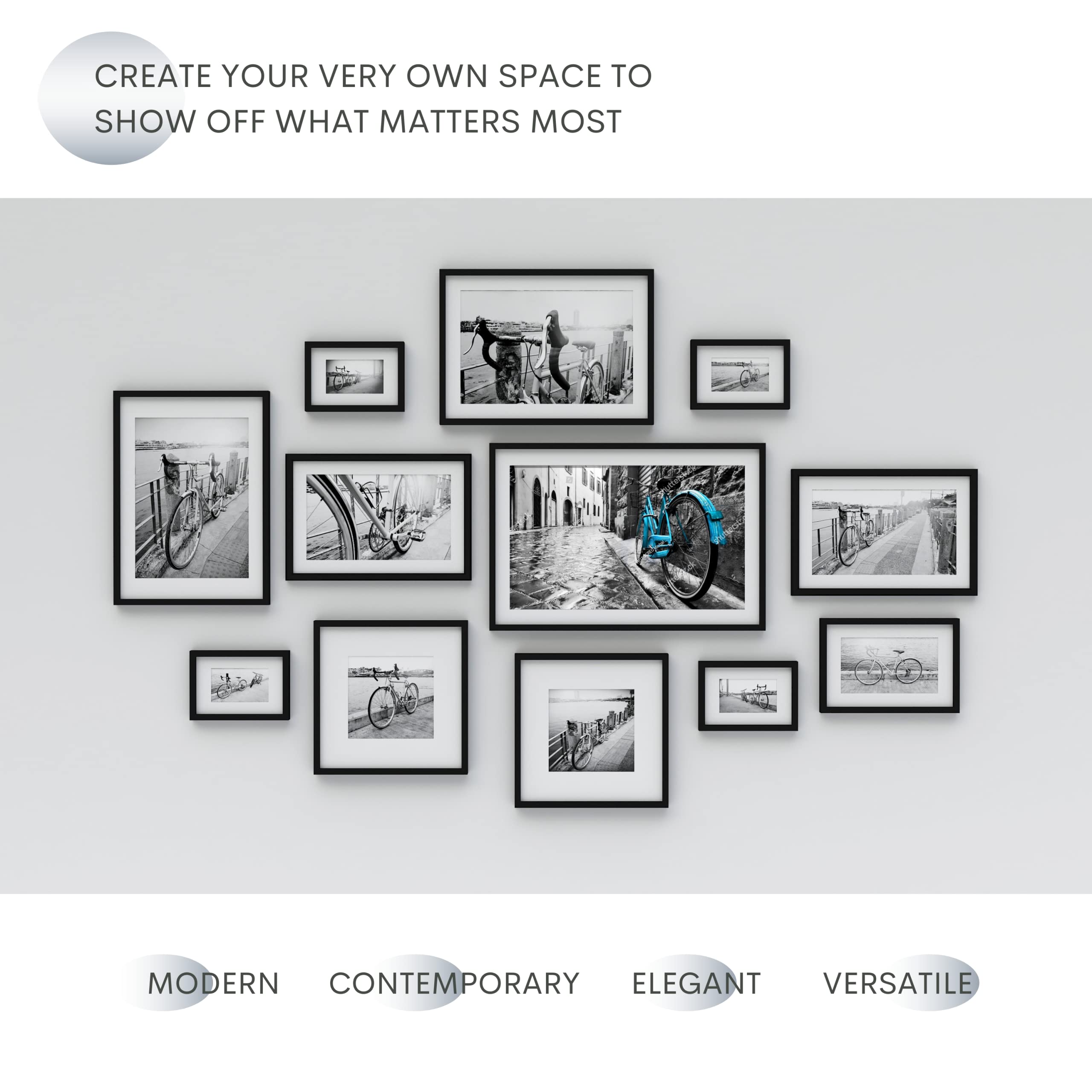 50x70cm Frame Black Picture Frames, Large Poster Frames, Large