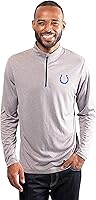 Vista 38 de Ultra Game NFL Official Adults Super Soft Quarter Zip Long Sleeve T-Shirt Gris Caliente Carbón