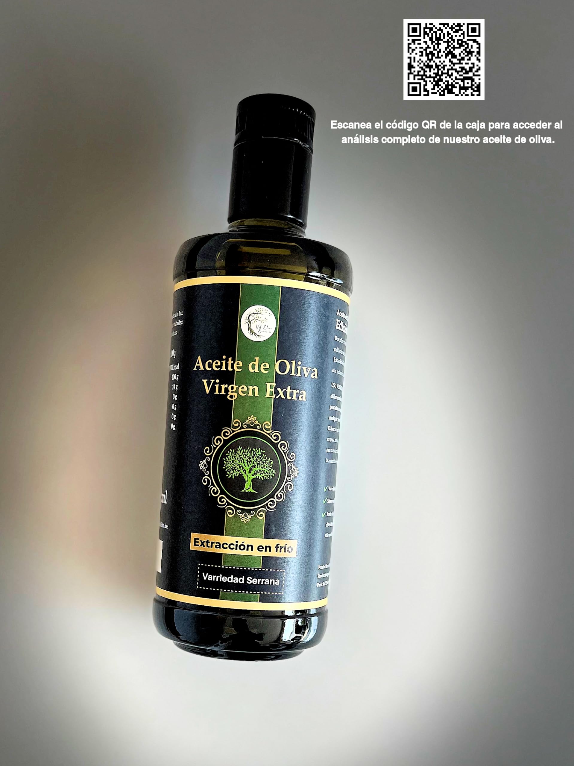 Aceite de Oliva Virgen Extra Cosecha Temprana Serrana de Espadán 500ml