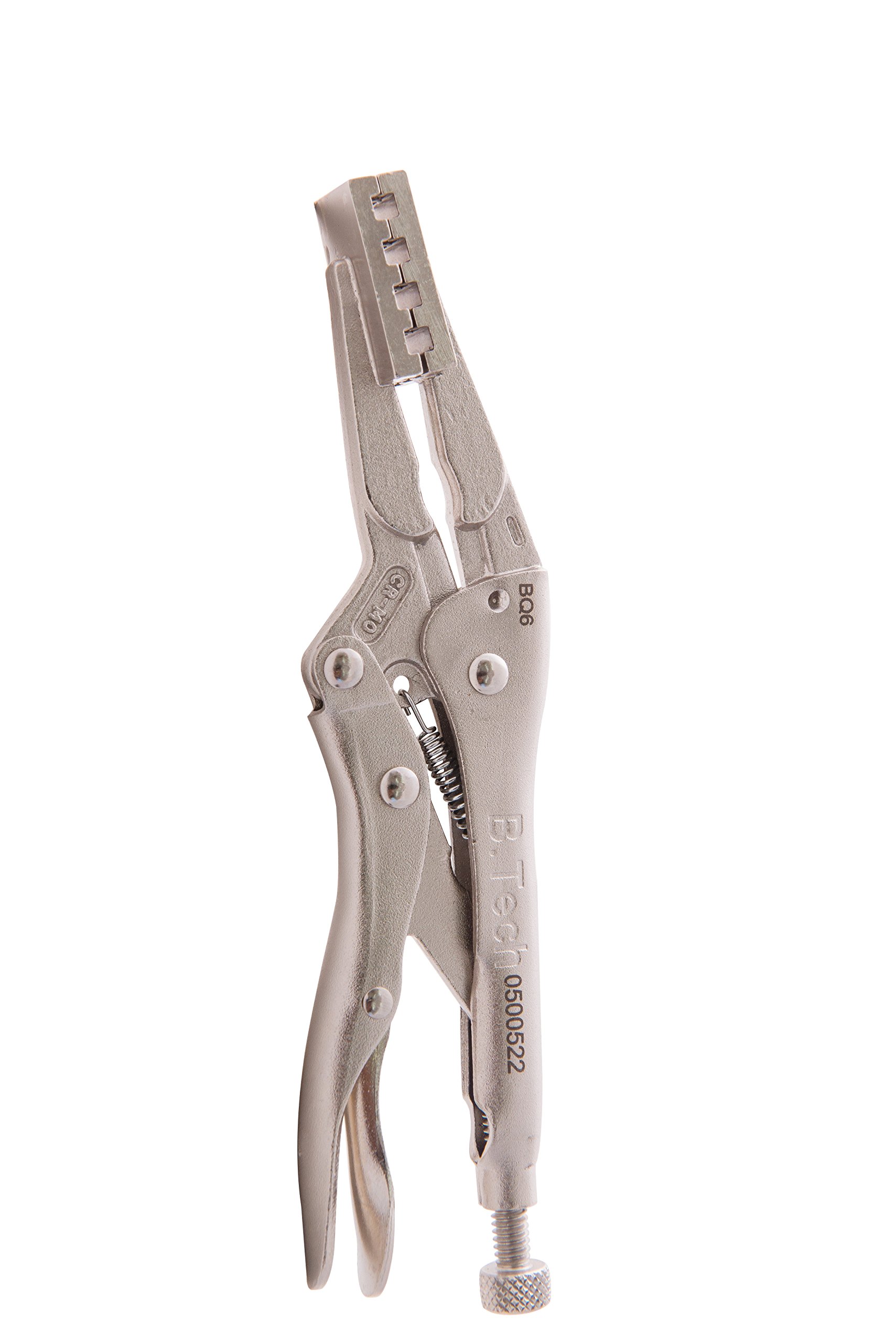 B.Tech 0500522 Adjustable Locking Coil Compressing Pliers, Chrome, 6-Inch