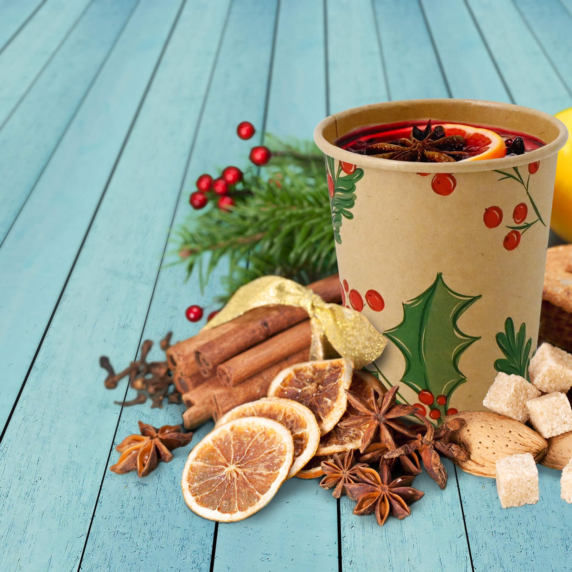 BIOZOYG 250 Stück braune Karton-Schachteln 600ml Geschenkboxen