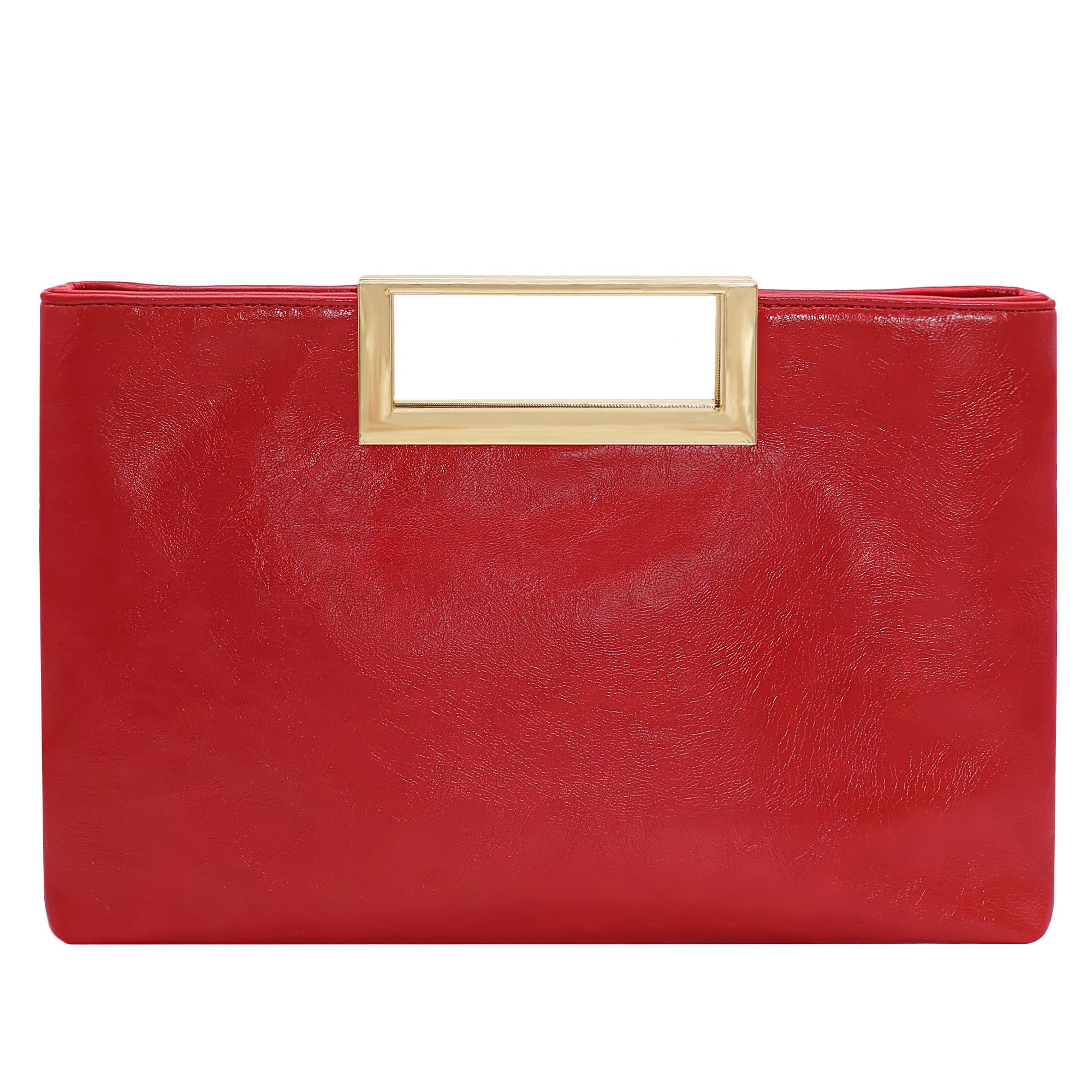 Milisente Clutch Purses for Women Formal Casual Sparkly PU Leather Handbag Purse with Handle for Prom Cocktail Wedding