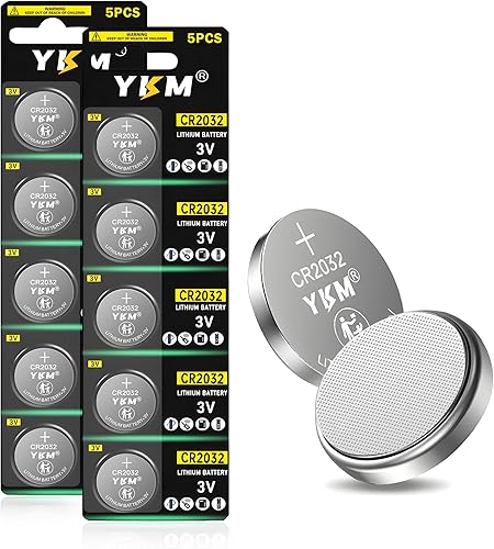 CR2032 - Batería de litio de 3 V 2032 baterías de 3 voltios para Airtag Key Fob Ring Sensor Watch Button Coin Battery (10 unidades)