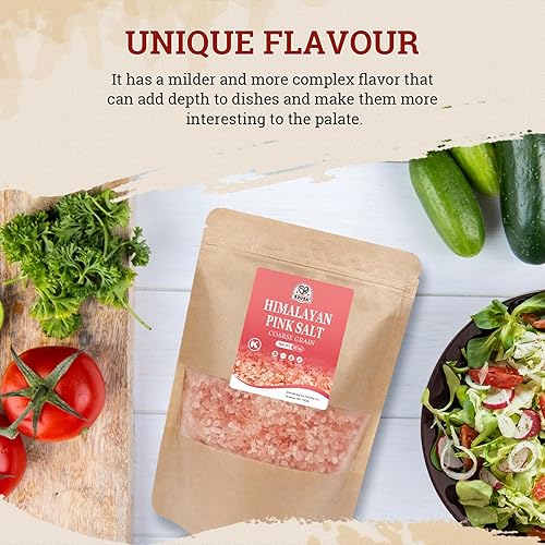 Miniatura 8 de 52USA Himalayan Pink Salt Coarse, Pink Himalayan Sea Salt, Coarse Grain 2 lb, Himalayan Salt, Pink Salt, Rock Salt for Grinder Refill, No Artificial