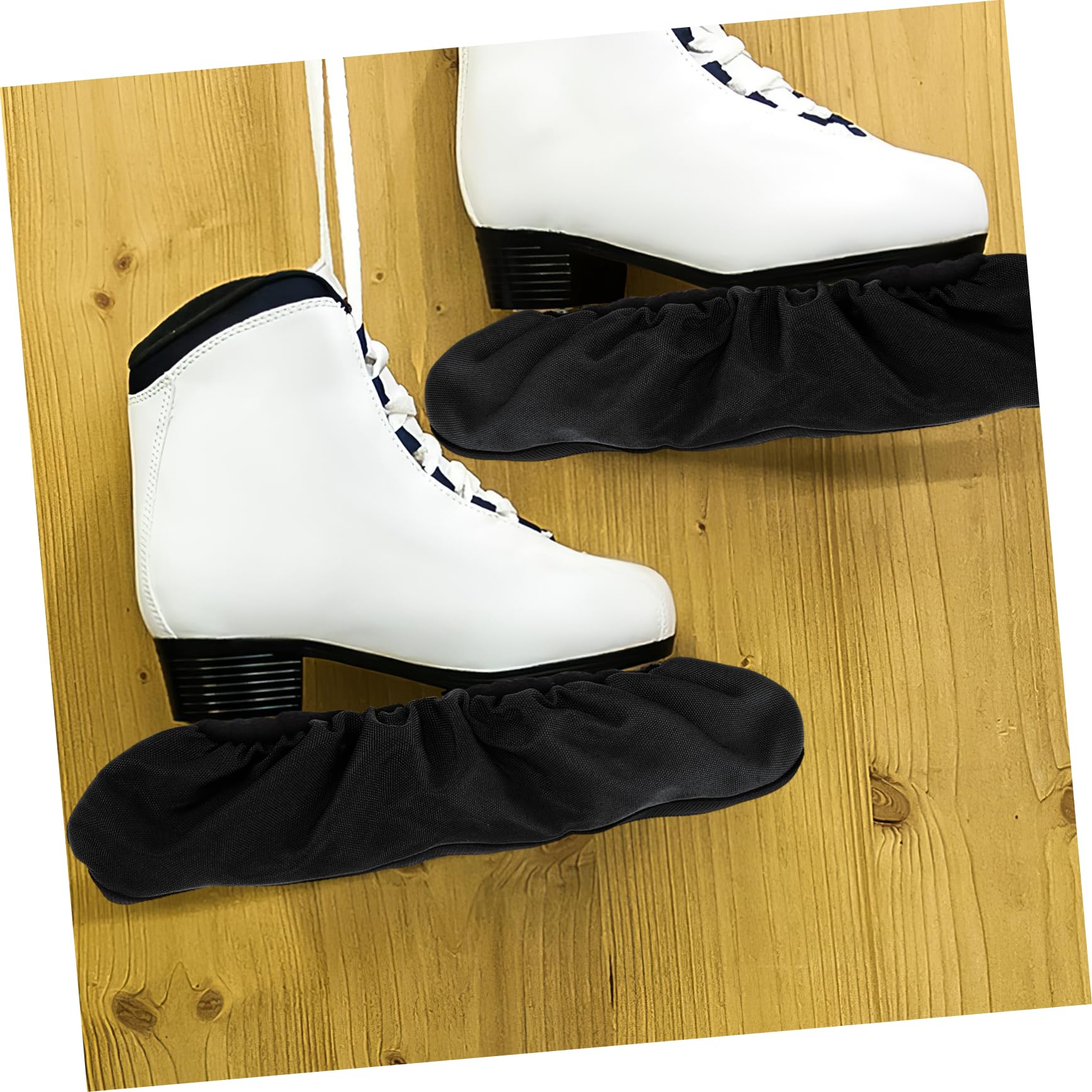 Cubiertas de Zapatos de Patinaje Protecciones Skate Protección elástica para Cuchillas Patines Protectores de Cuchillas de Patinaje Protector de Cuchillas de Patinaje Rojo