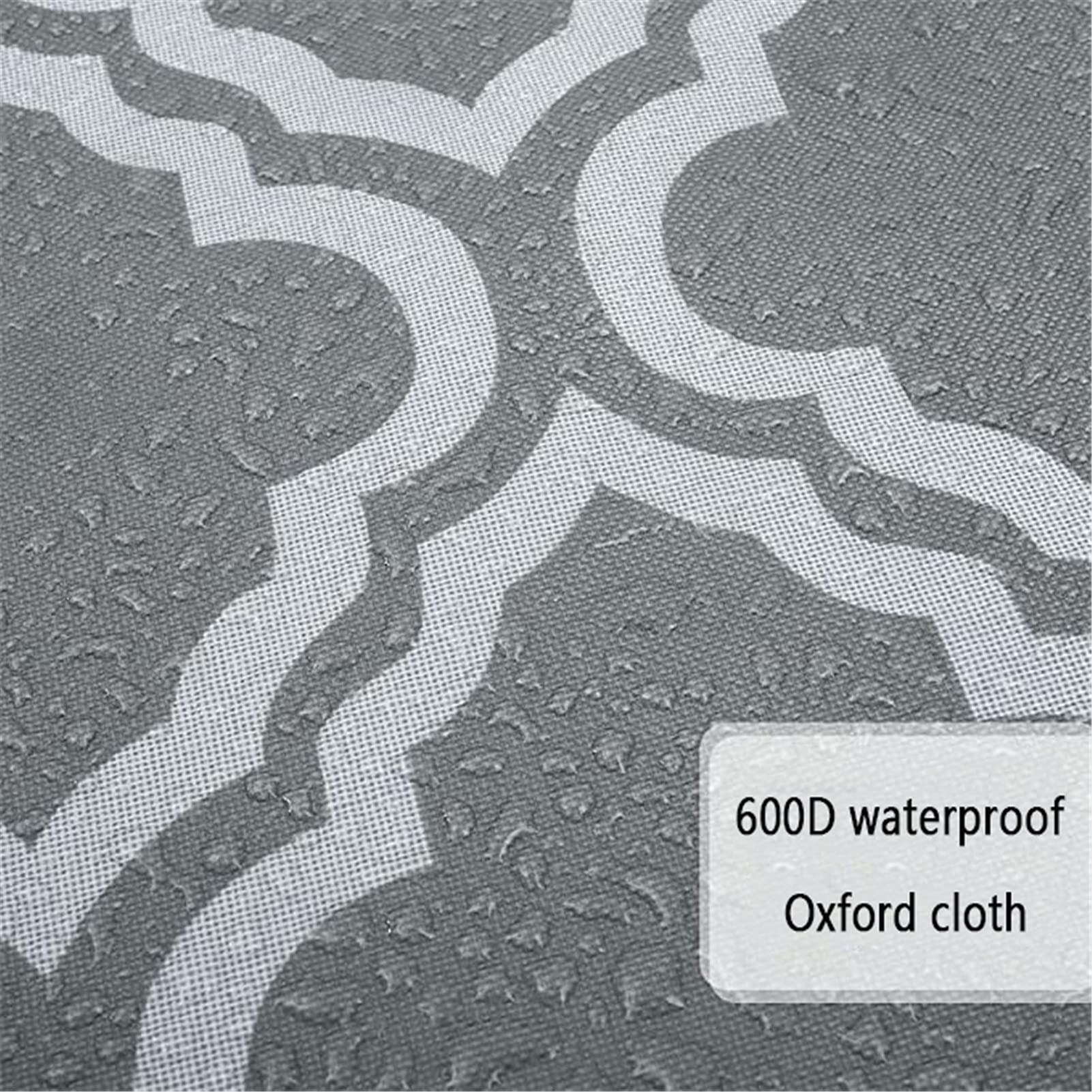 Nappe Extérieure Imperméable Avec Trou Parasol - Rectangle 150x213cm Anti-Taches Pour Jardin, Barbecue Et Camping