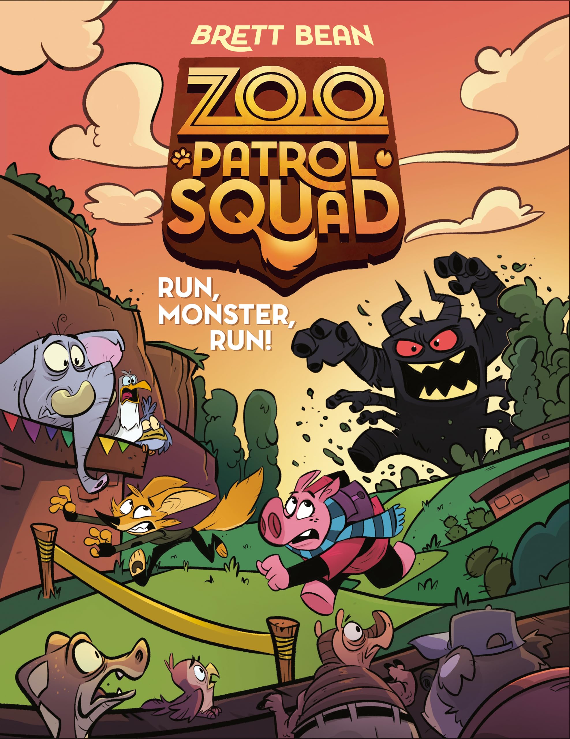 Run, Monster, Run! #2: A Graphic Novel (Zoo Patrol Squad)