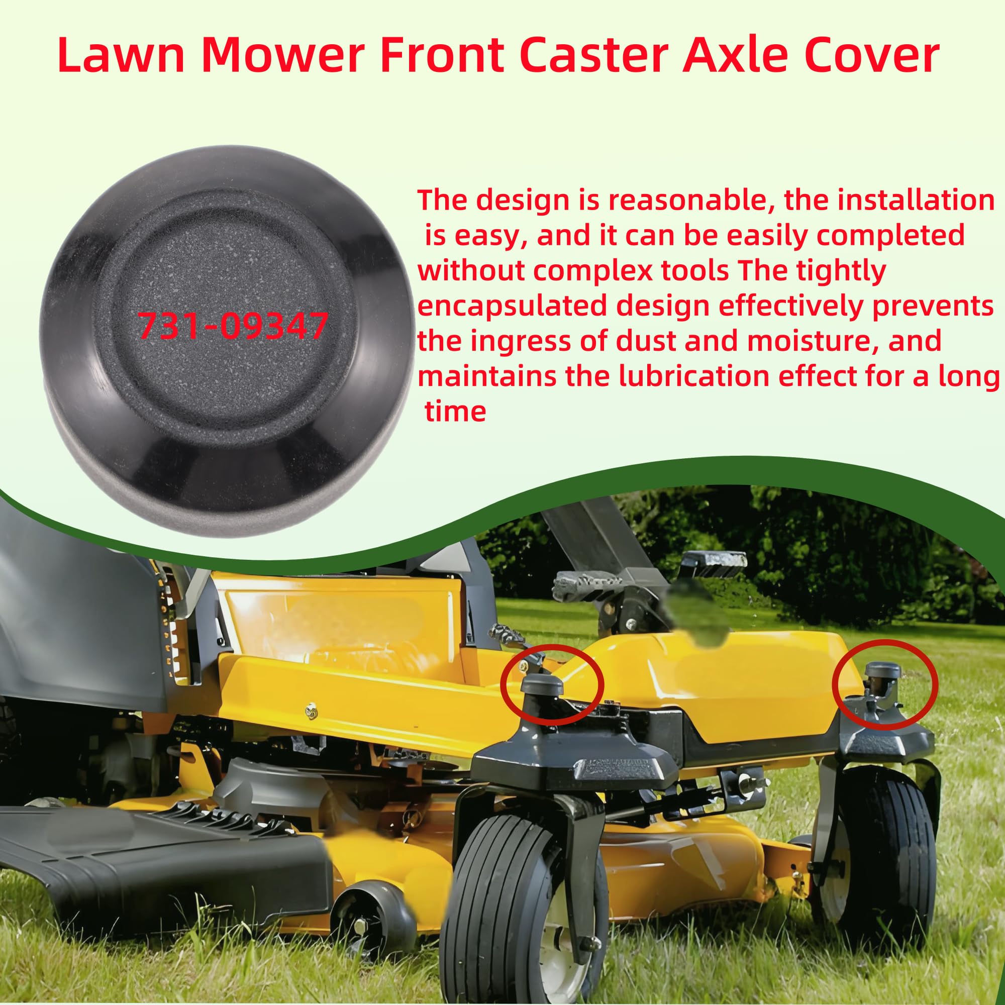 Amazon.com: Dgdhf Replacement Lawn Mower Caster Wheel Yoke Grease
