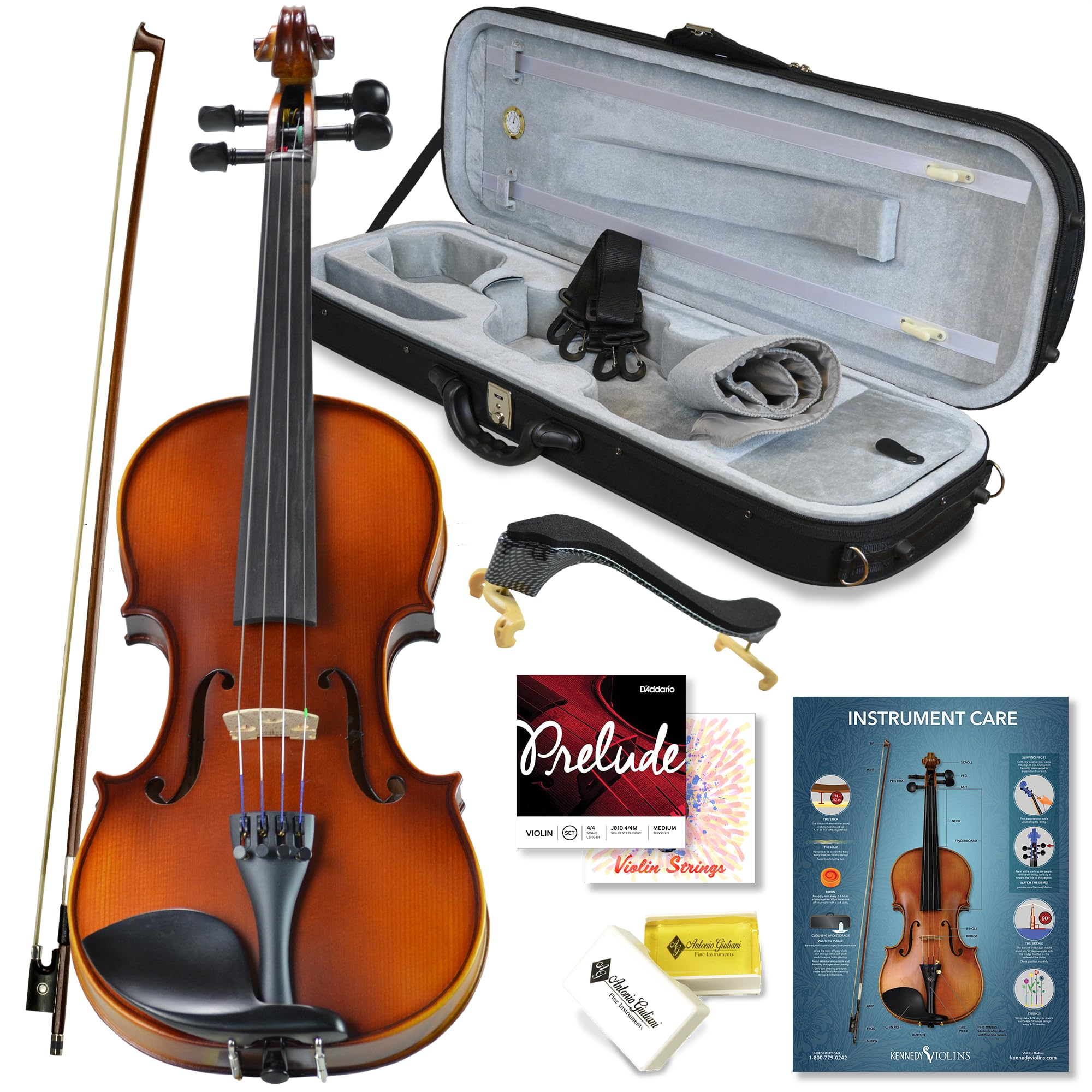 Bunnel Pupil Student Violin Outfit 1/2 Size