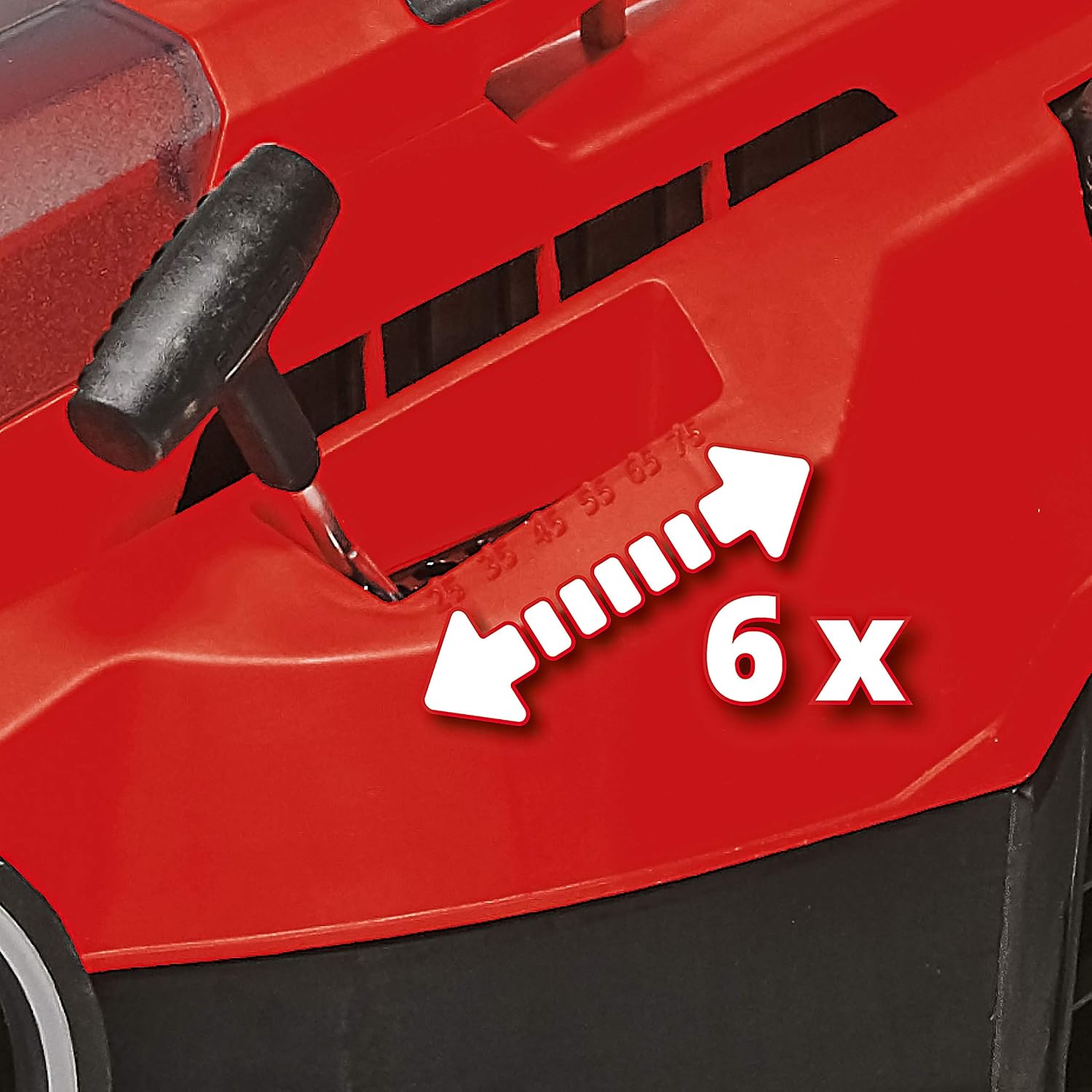 review Einhell GE-CM 36-Volt Cordless 15-In Walk Behind Push Lawn Mower w/ 6-Position Height Adjustment, Adjustable Handle, 11.9 Gal Capactiy Collection Bag, Kit (w/2x 4.0-Ah Battery + Dualport Fast Charger)