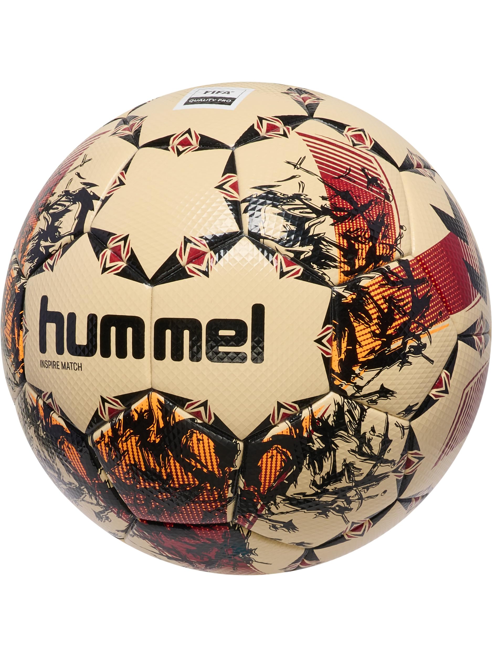 Hummel Hmlinspire Match FB, Chestnut Brown, Champagne, Black, 5