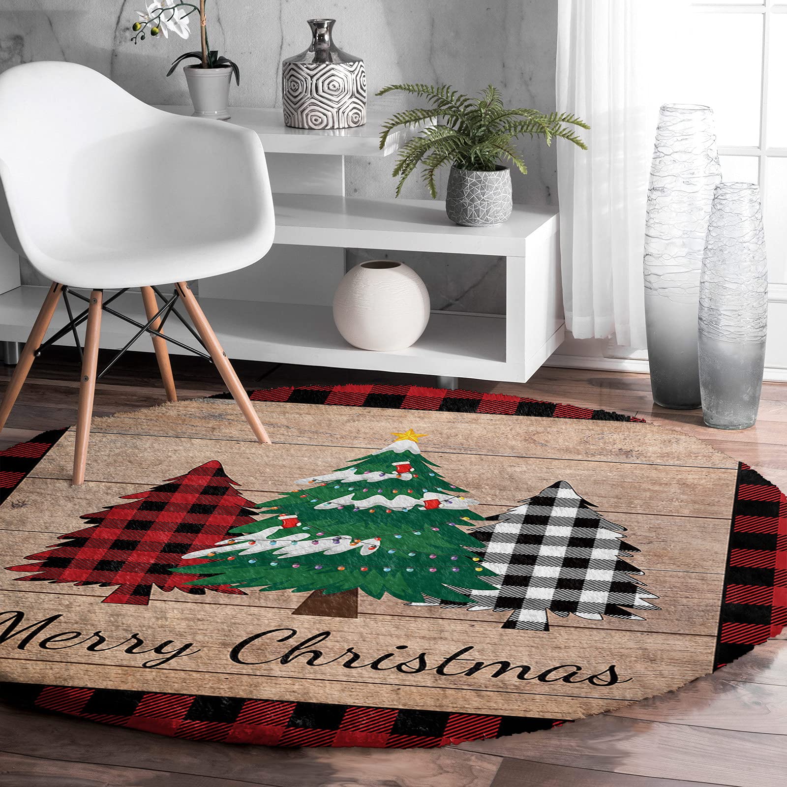 Tapis de cuisine de Noël pour isoler les sols froids et décorer votre intérieur