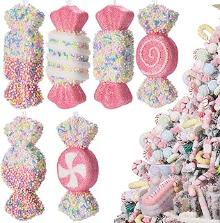 15 Sparkling White Christmas Tree Decor Ideas That Shine Bright This Holiday! 94 LANGXUN 6pcs Candy Land 2025 Xmas Birthday Party Wedding Suppiles Decora...