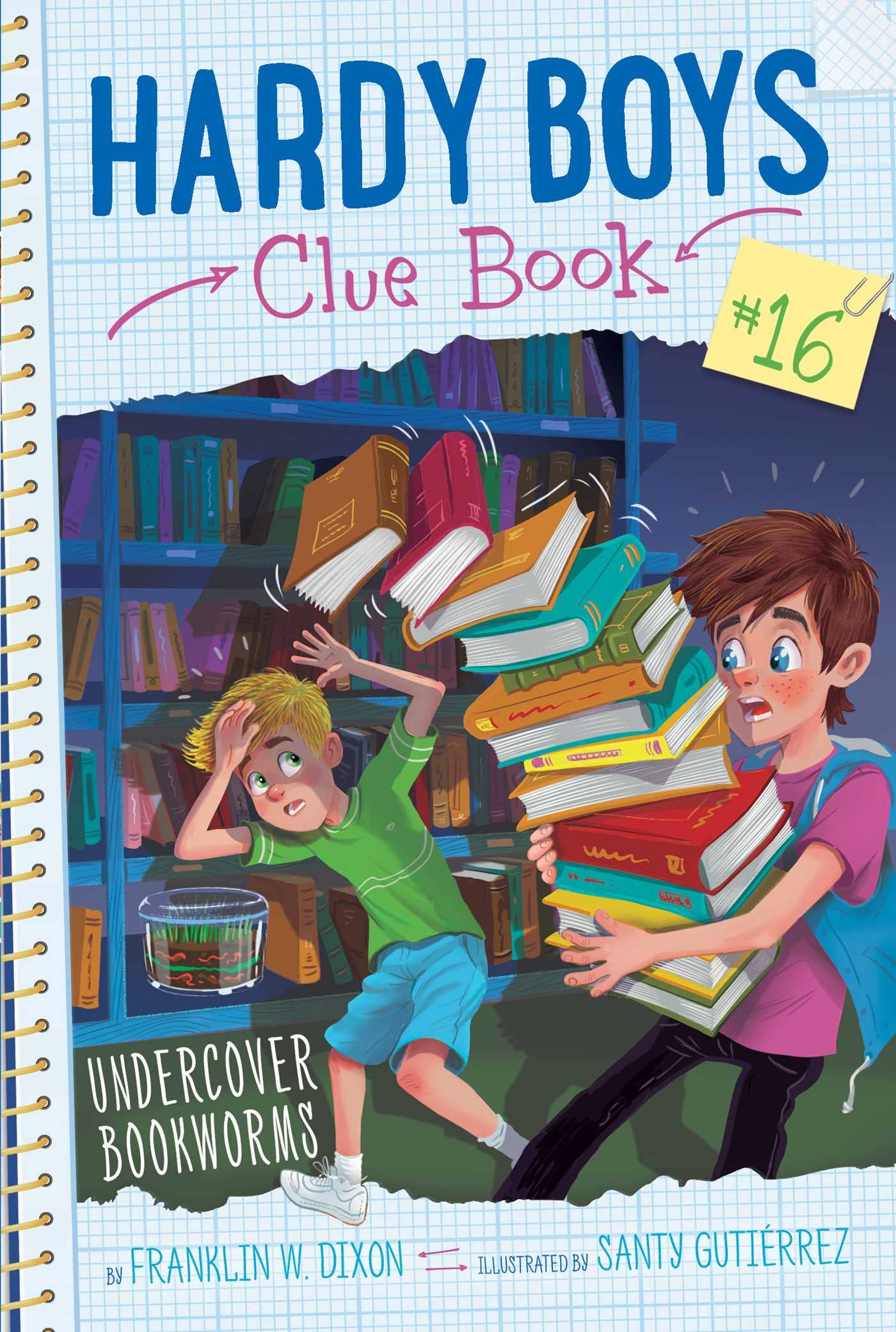 Undercover Bookworms (16) (Hardy Boys Clue Book)
