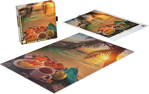 Miniatura 4 de Buffalo Games - Oro - Maldives Brunch - Rompecabezas de 500 piezas para adultos desafiante rompecabezas perfecto para noches de juego - 500 piezas