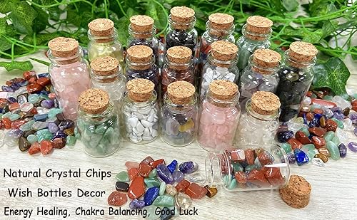 Miniatura 7 de XIANNVXI 1.75 libras de rocas de grava para acuario, cuarzo rosa, cristales curativos pulidos naturales, chips de cristales curativos a granel,