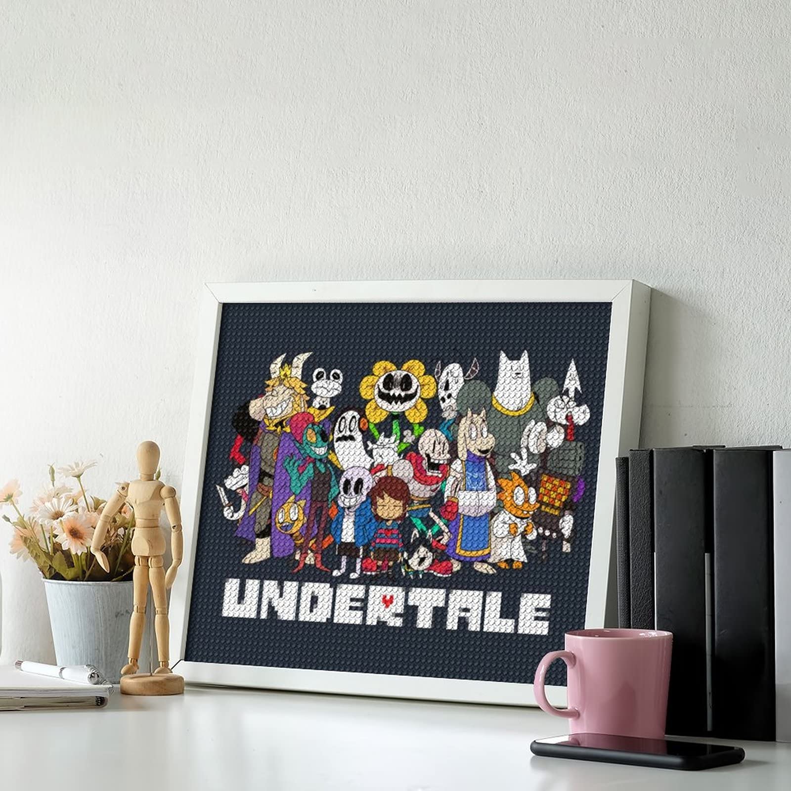 Amazon | Undertale アンダーテール ダイヤモンド 塗装キット オシャレ