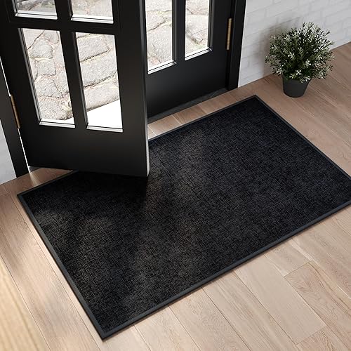 Miniatura 33 de Alfombra de Baño, Goma Antideslizante de Secado Rápido Absorbente Alfombras de Baño Delgadas que Caben Debajo de la Puerta Alfombras de Piso de