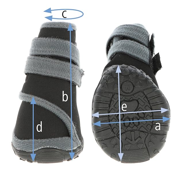 Foto 2 de 4 de KERBL Pet Protector de Patas Active Talla XXL, Gris/Negro
