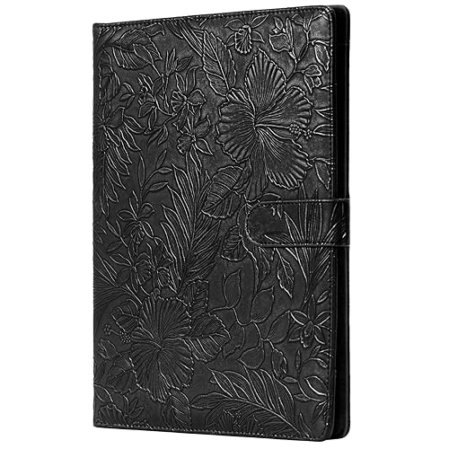 Mymazn Padfolio Portfolio Binder, Faux Leather Interview Resume Folder with