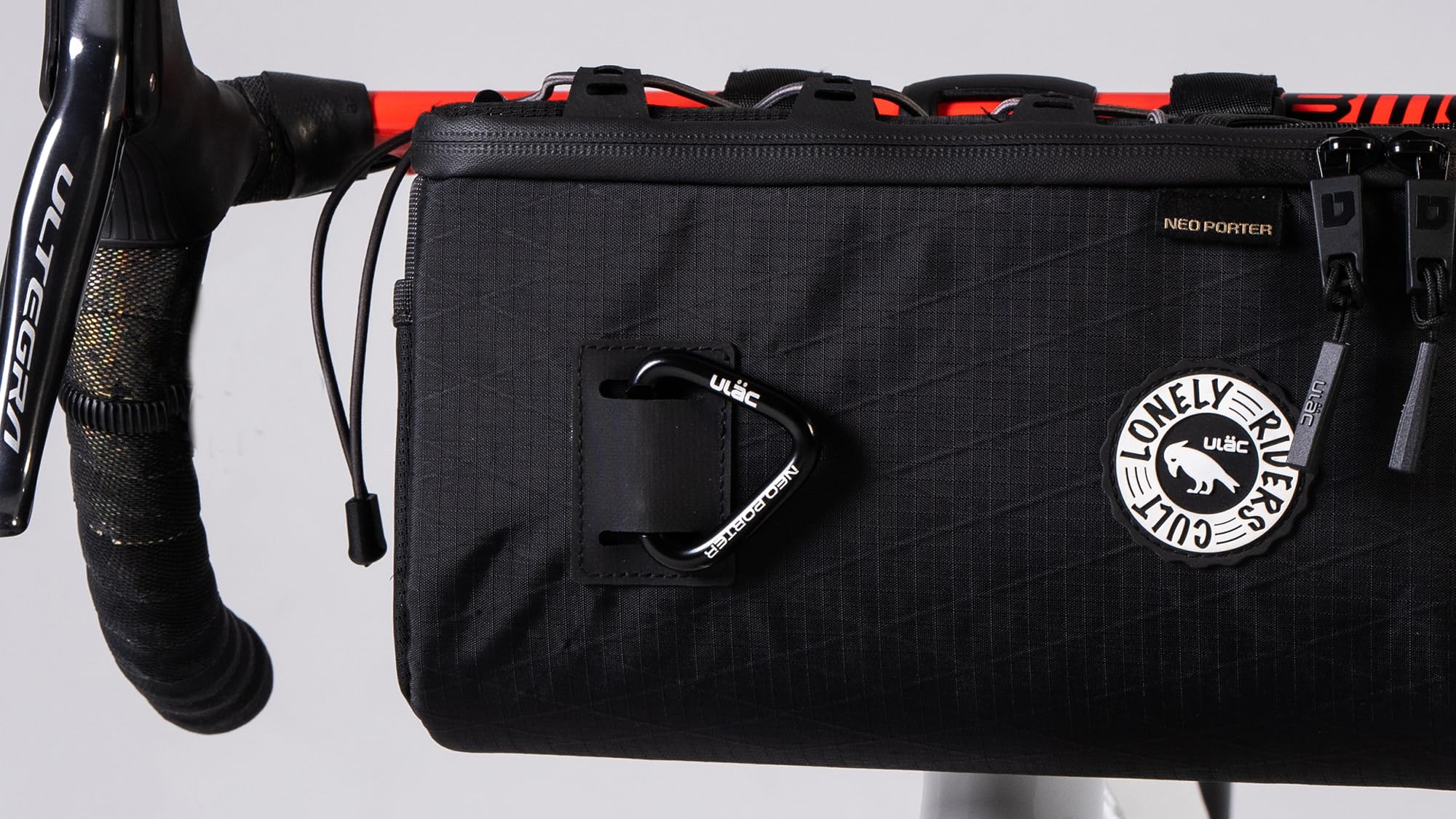 ULAC Borsa al manubrio COURSIER GT MAX (4,2 L) nero - Onyx