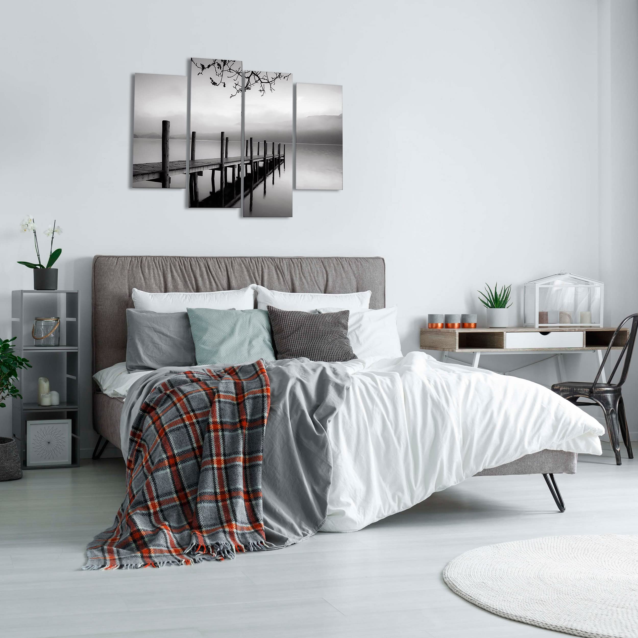 Amazon.com: DekoArte Pictures Canvas-Modern Design Landscape Zen