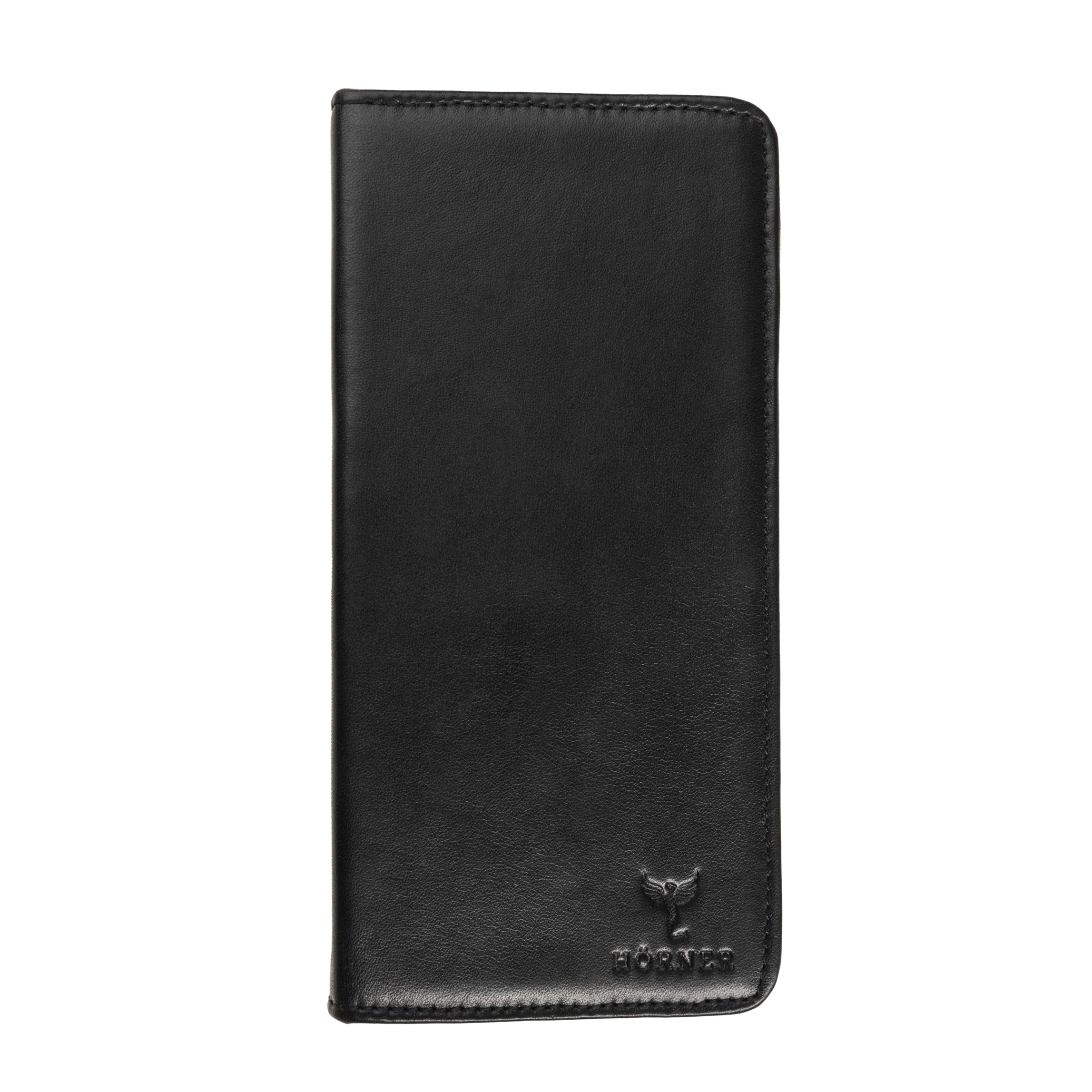 Hörner Signum - Estuche para instrumentos de escritura, Negro , large, Cuero