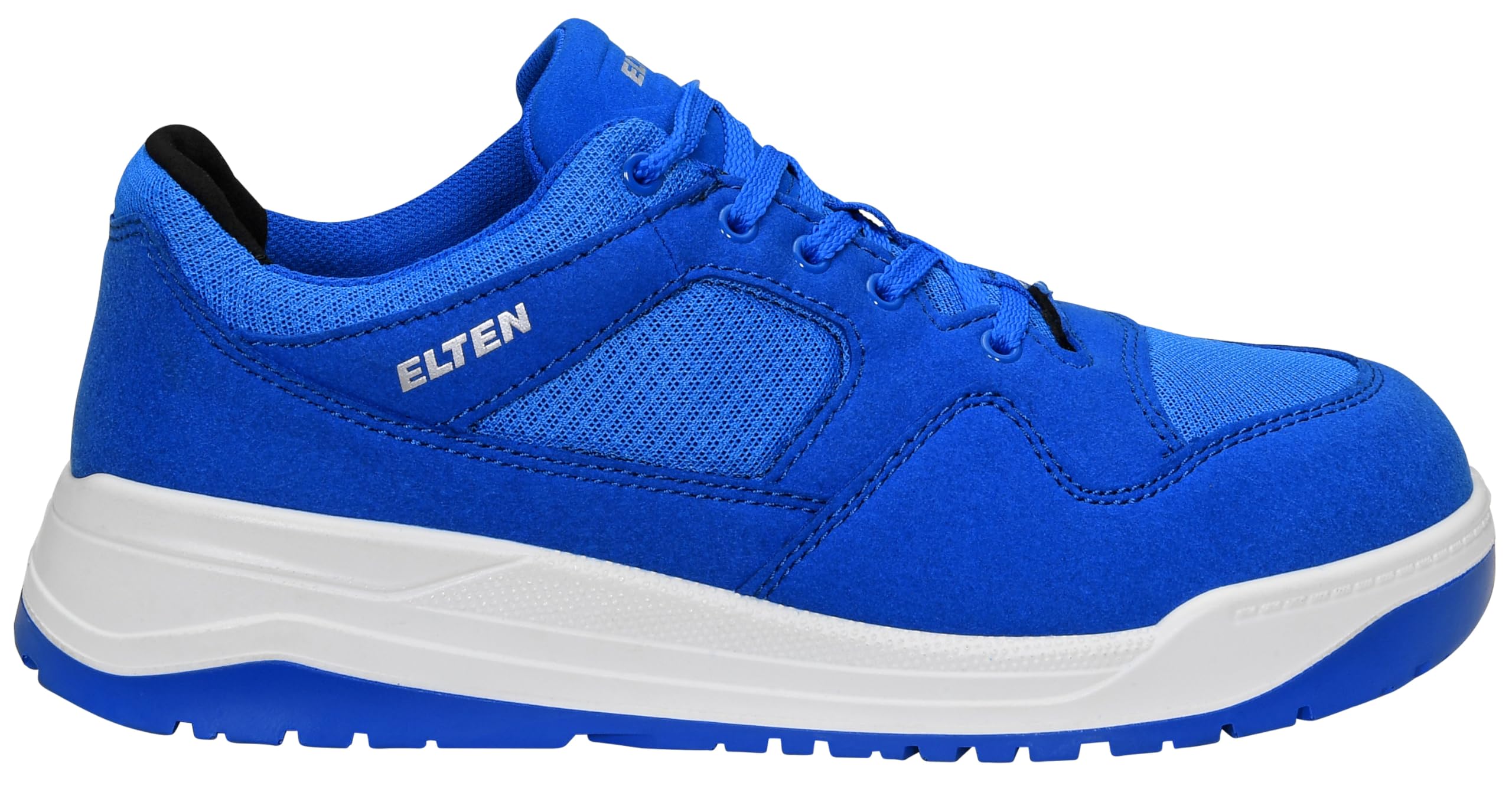 ELTEN MAVERICK blue Low ESD S1PS, Sicherheitsschuhe für Herren, leicht, Stahlkappe, Obermaterial: Textil, Innenfutter: Textil (atmungsaktiv), Gr. 42