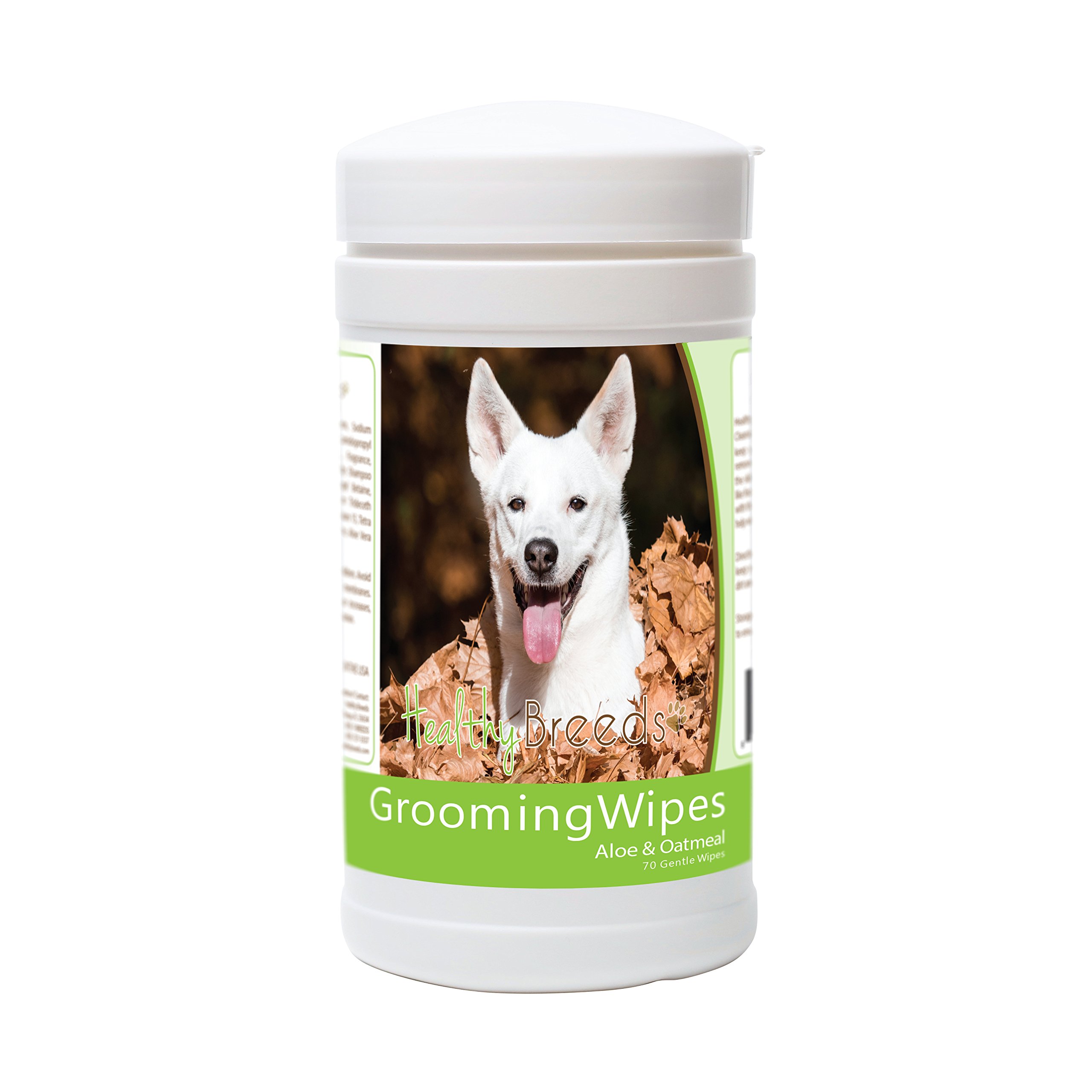 Healthy Breeds Canaan Dog Grooming Wipes 70 Count