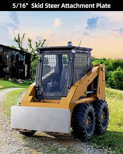 Miniatura 9 de Placa de fijación de minicargadora de 516", placa de montaje de fijación rápida