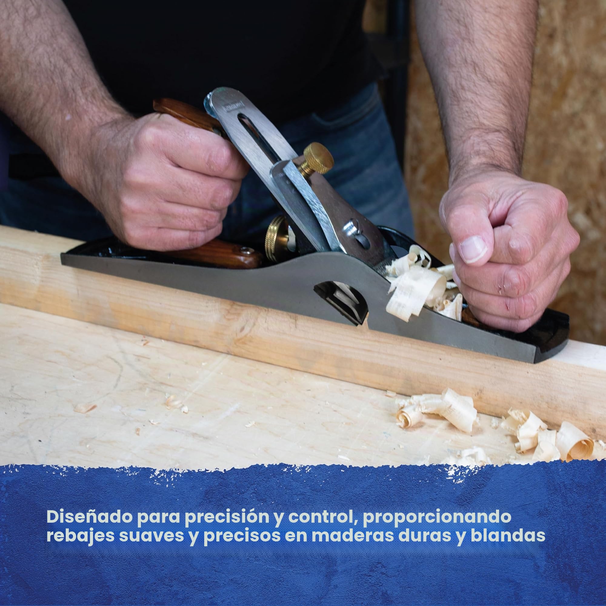 Rabot à feuillure Faithfull n° 10 – Rabot à bois en fonte usinée avec précision pour bois durs et tendres, coupe de feuillure, rognage d'épaulements et menuiserie générale