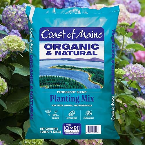 Miniatura 2 de Coast of Maine Penobscot Blend, 1 pies cúbicos (paquete de 8) mezcla de plantación orgánica y natural para árboles, arbustos y plantas perennes