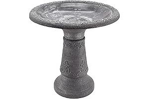 Arcadia Garden Products Stone Fiberclay Birdbath