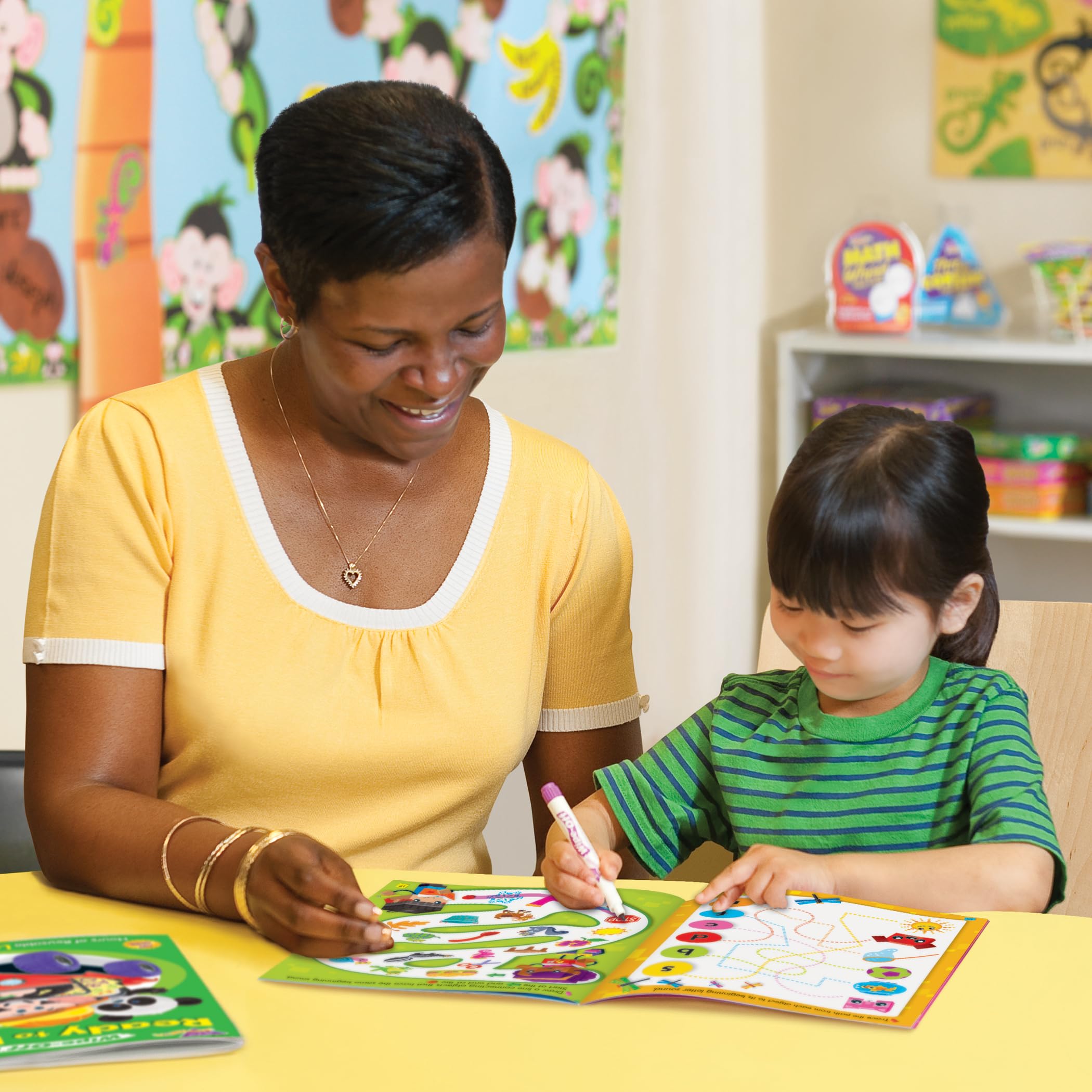 Trend School Skills Wipe-Off Book Wipe-Off Book, 8.5" x 11", 28 Pages - Image 5