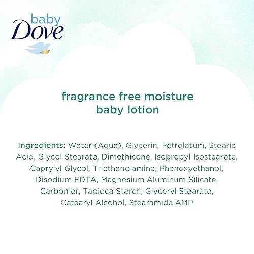 Miniatura 22 de Baby Dove Loción facial y corporal para piel sensible, sin fragancia, loción para bebés, 20 onzas