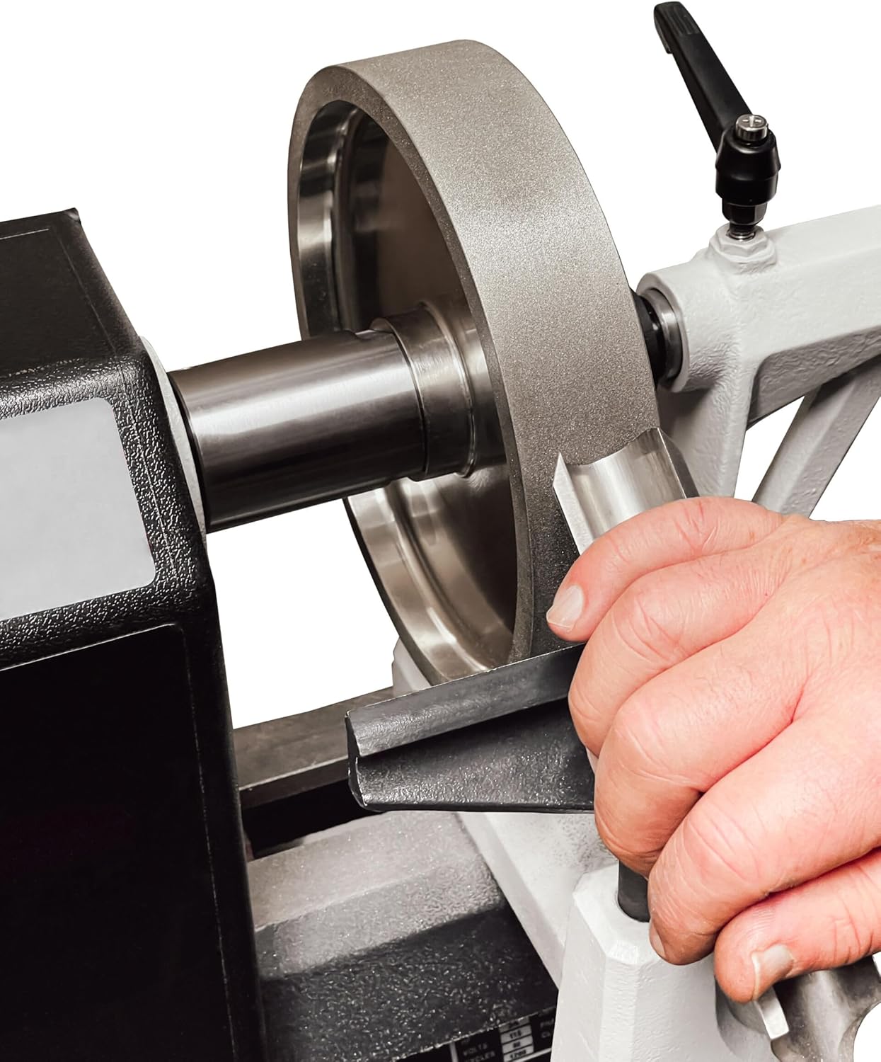 Adapter Mandrel for Mounting CBN Wheel to Wood Lathe (1" x 8 TPI)