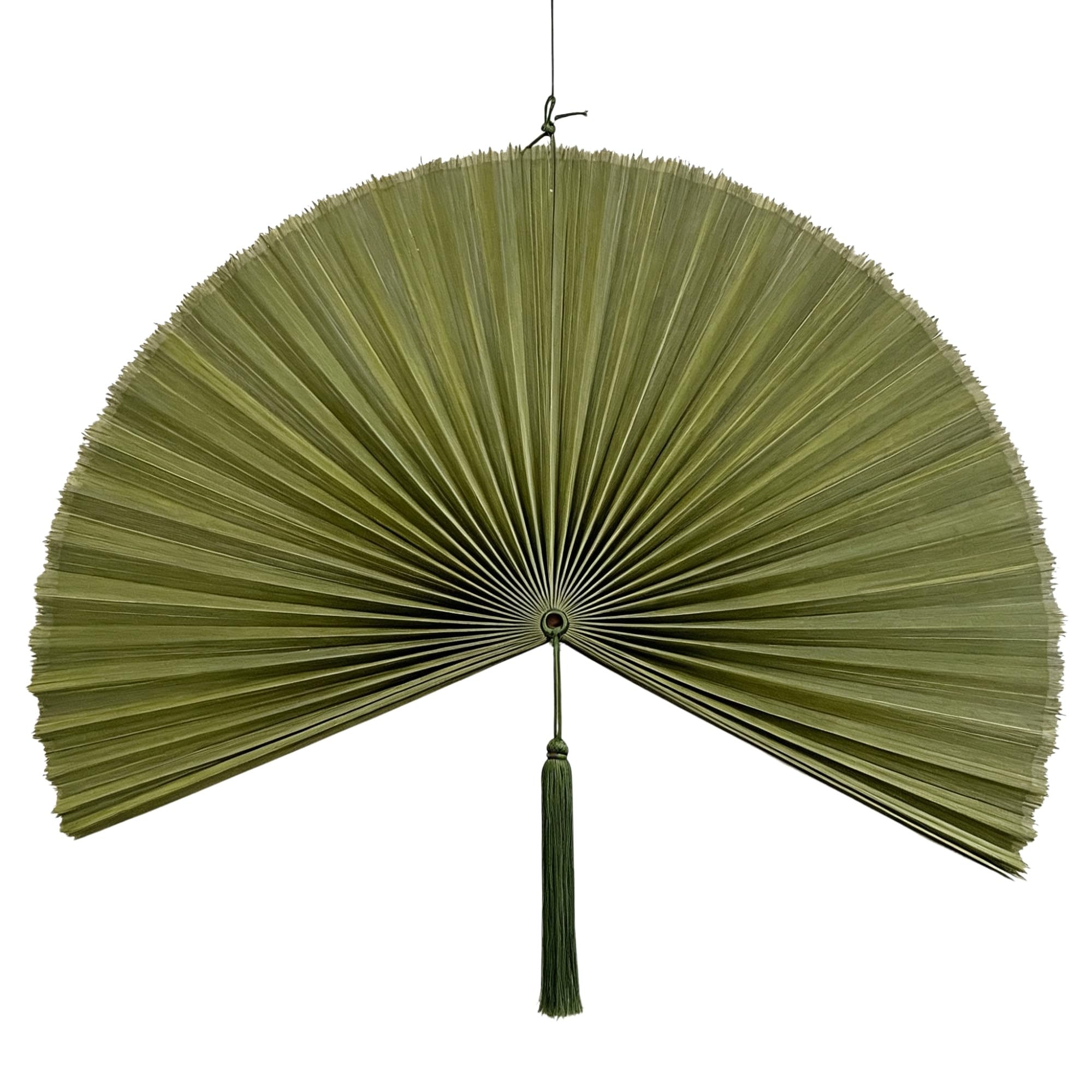 SIMILAR TO….ChumDecor Fan Wall Decor, Japanese Giant Fan, Large Bamboo Fan Wall Art for Boho Hanging Headboard, Decorative Folding Fans for Over Bed, Asia Trending (Army Green 40inch)
