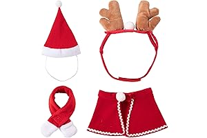 Christmas Reindeer Headband For Dog