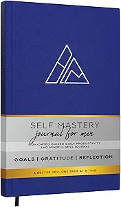 Affordable Self-Care Products for Stress Relief Self-Mastery 5 Minute Journal - Gratitude & Reflection for Men & Women