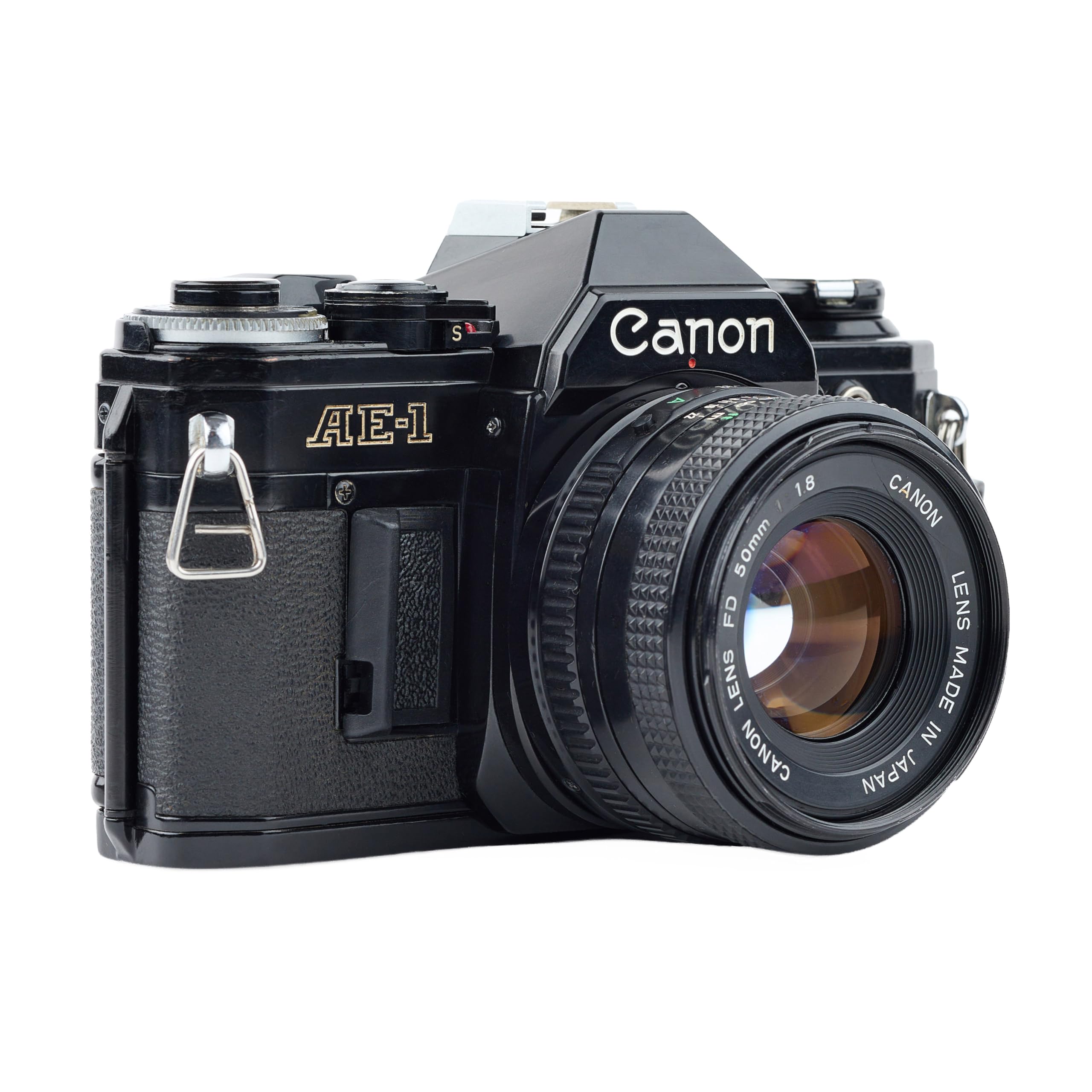 Amazon.com : Canon AE-1 35mm SLR Film Manual Focus Camera (Black