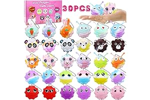 30 Pack Fidget Toys Animal Bubble Balls