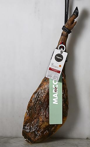MARCOS SALAMANCA Cerdo Ibérico Criado en Pastura | Hueso Ibérico de Bellota Curado en Seco/Jamón 75% Ibérico de Bellota | D.O Guijuelo