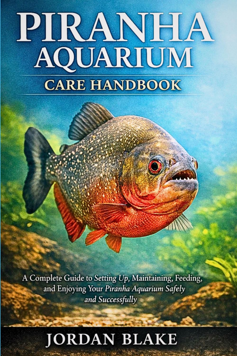 Piranha Aquarium Care Handbook: A Complete Guide to Setting Up, Maintaining, Feeding, and Enjoying Your Piranha Aquarium Safely and Successfully