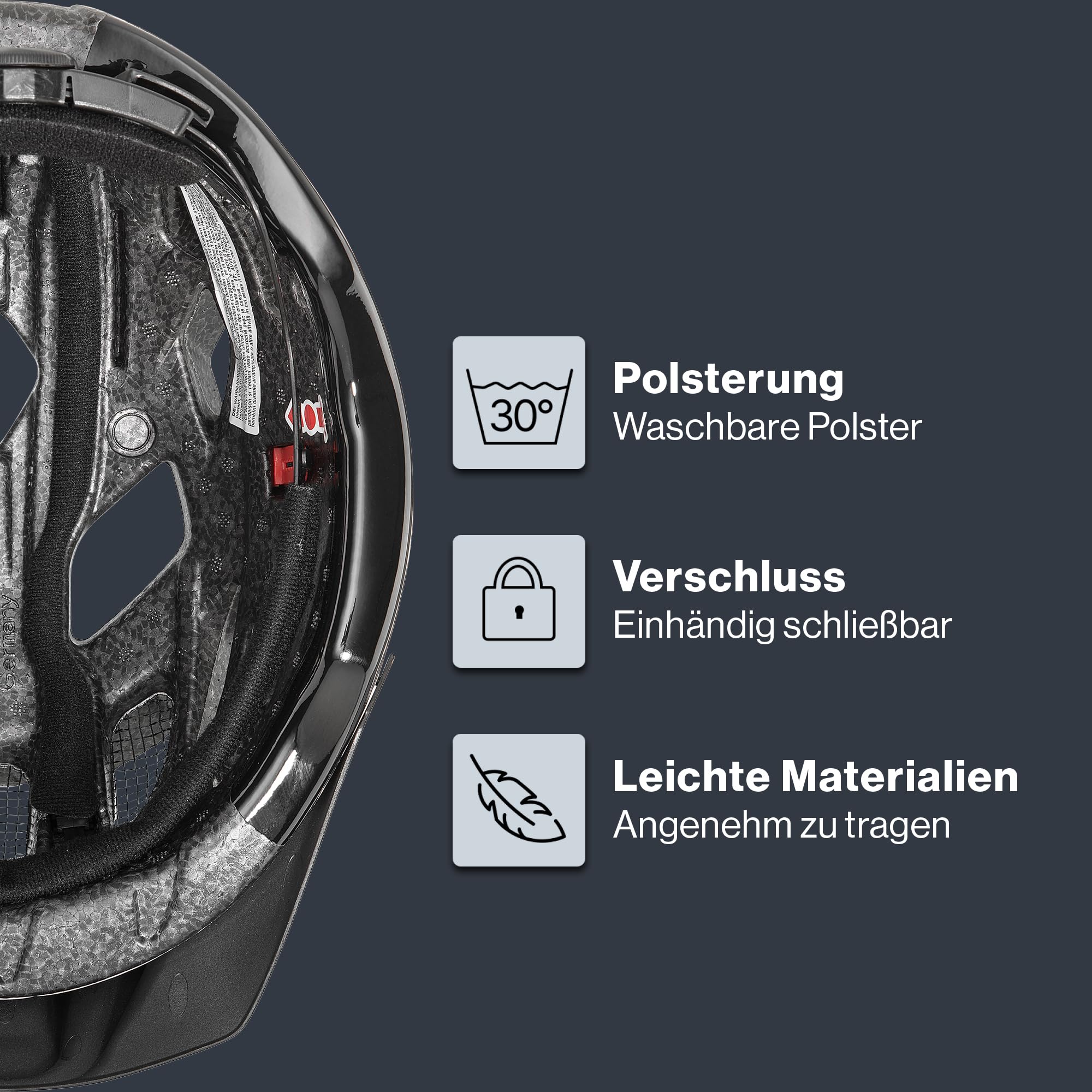 uvex active - sicherer Allround-Helm für Damen und Herren - individuelle Größenanpassung - erweiterbar mit LED-Licht