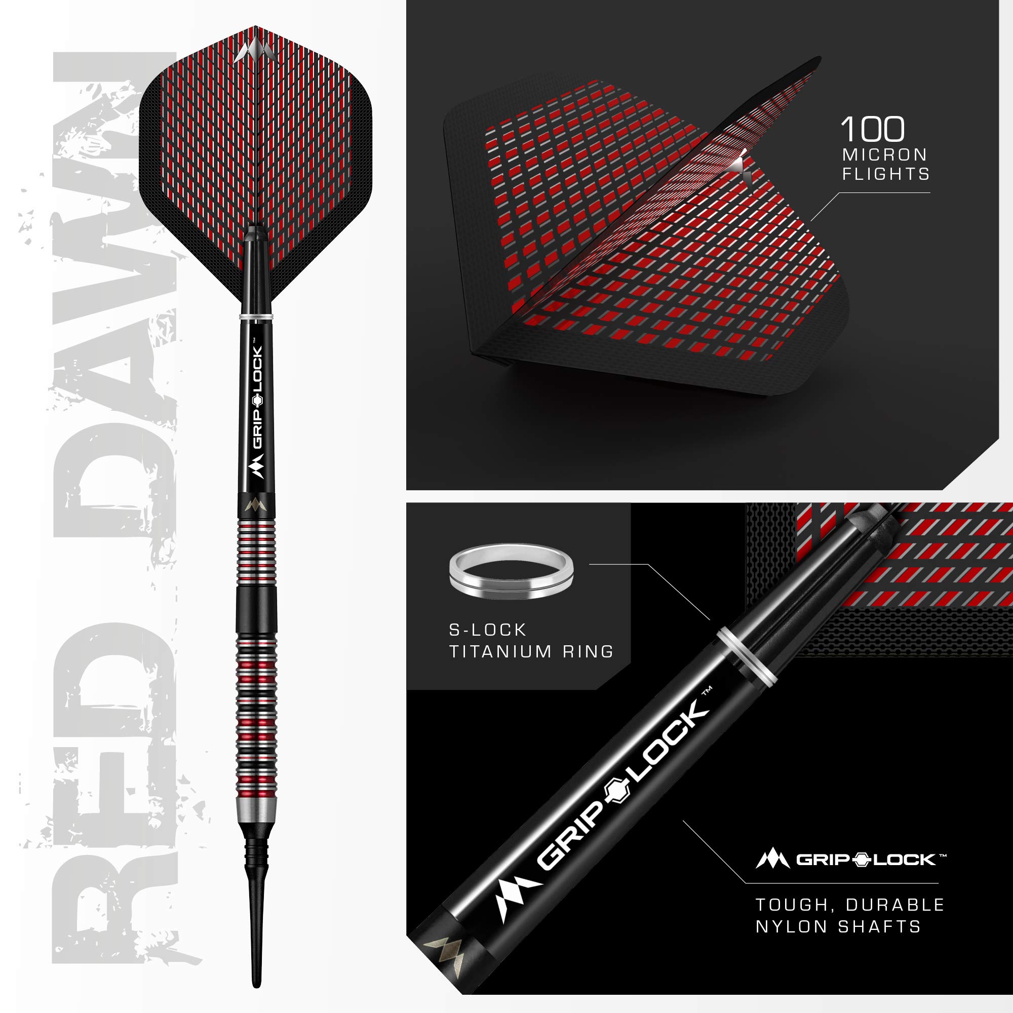 Amazon.co.jp: Mission Darts Red Dawn | プレミアム90